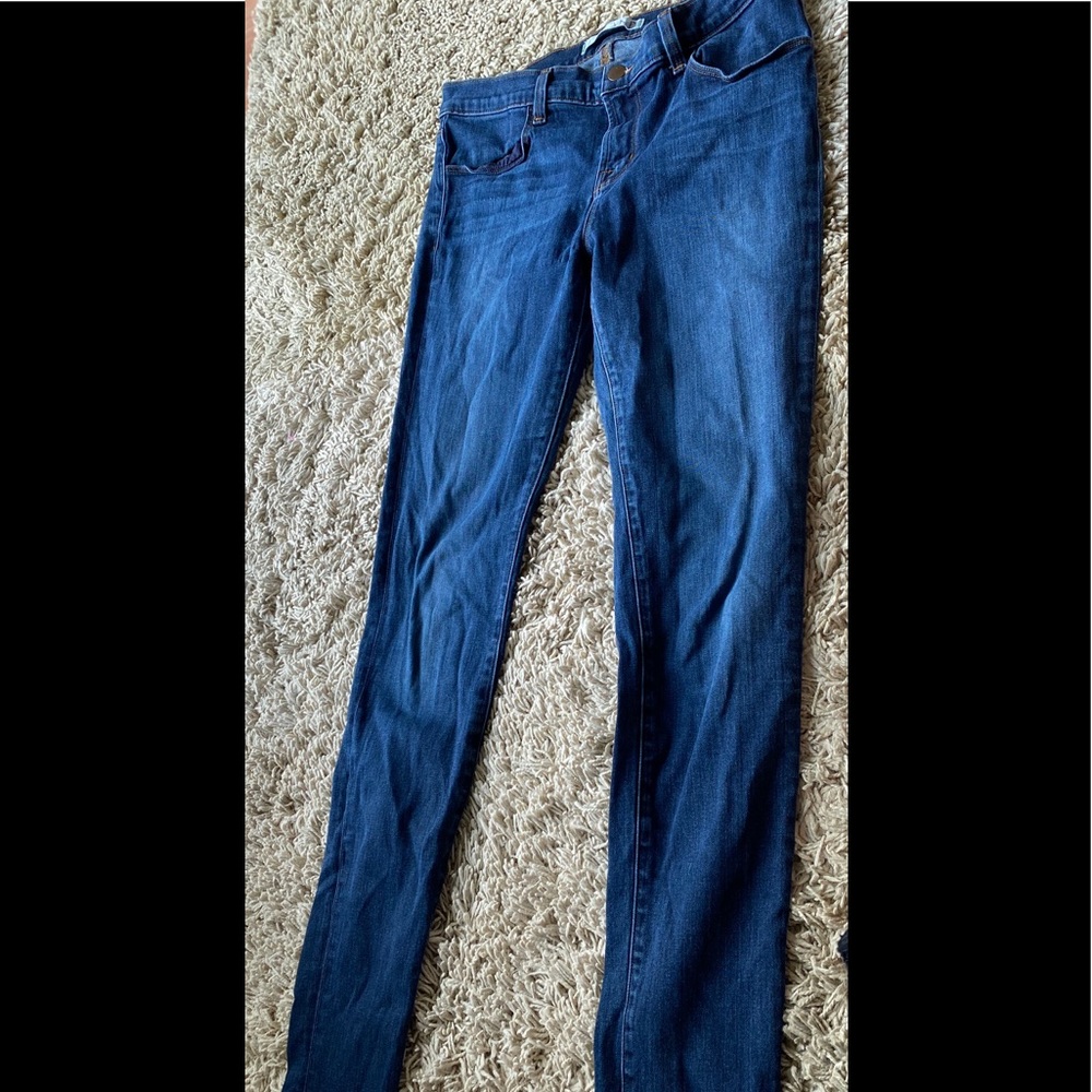 J Brand Veruca Mid Rise Super Skinny Jeans